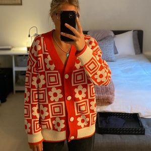 Zara overthrow sweater